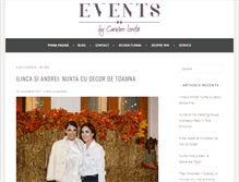 Tablet Screenshot of carmenevents.ro